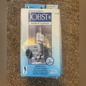 JOBST Medical LegWear Ultra Sheer Black Large